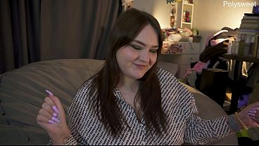 She Tells Him to Cum While Pegging